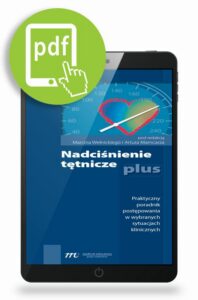 Okładka: Nadciśnienie tętnicze plus. Praktyczny poradnik postępowania w wybranych sytuacjach klinicznych