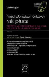 Okładka: W gabinecie lekarza specjalisty. Onkologia. Niedrobnokomórkowy rak płuca. Terapie ukierunkowane na inne niż EGFR cele molekularne