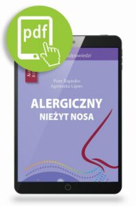 Okładka: Alergiczny nieżyt nosa - 50 pytań i odpowiedzi