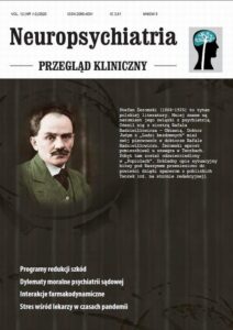 Okładka: Neuropsychiatria. Przegląd Kliniczny NR (1-2)/2020