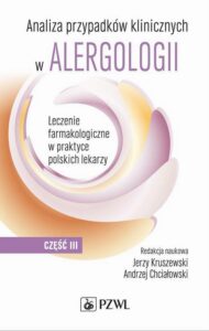 Okładka: Analiza przypadków klinicznych w alergologii. Część 3
