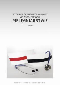 Okładka: Wyzwania zawodowe i naukowe we współczesnym pielęgniarstwie, t. 3