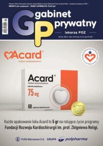 Okładka: Gabinet Prywatny lekarza POZ 1/2021