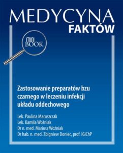 Okładka: Zastosowanie preparatów bzu czarnego w leczeniu infekcji układu oddechowego [Medycyna Faktów 1/2022]
