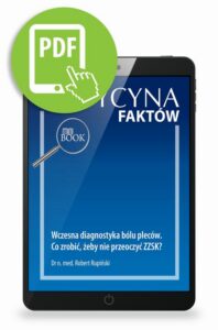 Okładka: Wczesna diagnostyka bólu pleców. Co zrobić, żeby nie przeoczyć ZZSK? [Medycyna Faktów 4/2022]
