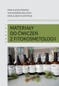 Okładka: Materiały do ćwiczeń z fitokosmetologii: skrypt