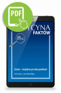 Okładka: Zaćma - krajobraz po roku pandemii [Medycyna Faktów 3/2021]