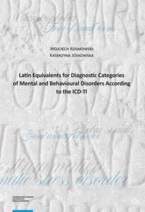 Okładka: Latin Equivalents for Diagnostic Categories of Mental and Behavioural Disorders According to the ICD-11