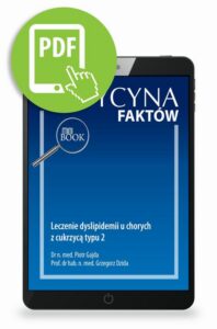 Okładka: Leczenie dyslipidemii u chorych z cukrzycą typu 2 [Medycyna Faktów 1/2023]