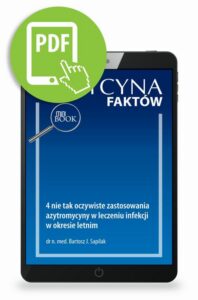 Okładka: 4 nie tak oczywiste zastosowania azytromycyny w leczeniu infekcji w okresie letnim [Medycyna Faktów 2/2023]