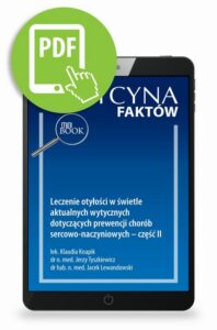 Okładka: Leczenie otyłości w świetle aktualnych wytycznych dotyczących prewencji chorób sercowo-naczyniowych – część II [Medycyna Faktów 2/2023]