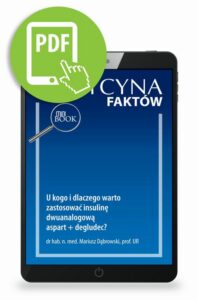 Okładka: U kogo i dlaczego warto zastosować insulinę dwuanalogową aspart + degludec? [Medycyna Faktów 2/2023]