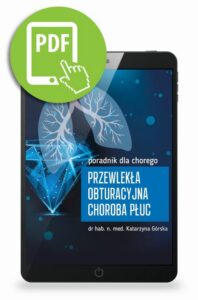 Okładka: Przewlekła obturacyjna choroba płuc - poradnik dla chorego