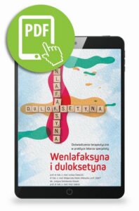 Okładka: Wenlafaksyna i duloksetyna. Doświadczenia terapeutyczne w praktyce lekarza specjalisty