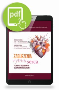 Okładka: Zaburzenia rytmu serca u chorych poddawanych leczeniu onkologicznemu