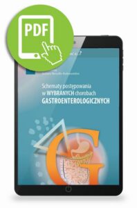 Okładka: Schematy postępowania w wybranych chorobach gastroenterologicznych