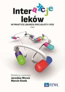 Okładka: Interakcje leków w praktyce lekarza specjalisty i lekarza POZ