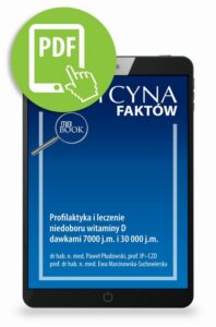 Okładka: Profilaktyka i leczenie niedoboru witaminy D dawkami 7000 j.m. i 30 000 j.m.