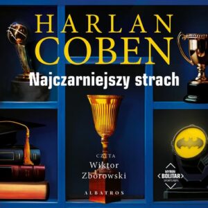 Okładka: NAJCZARNIEJSZY STRACH. Myron Bolitar