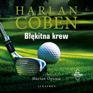 Okładka: BŁĘKITNA KREW. Myron Bolitar
