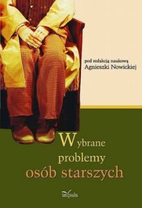 Okładka: Wybrane problemy osób starszych