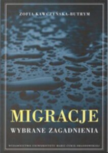 Okładka: Migracje. Wybrane zagadnienia