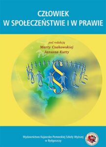 Okładka: Człowiek w społeczeństwie i w prawie