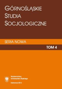 Okładka: Górnośląskie Studia Socjologiczne. Seria Nowa. T. 4