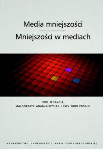 Okładka: Media mniejszości. Mniejszości w mediach