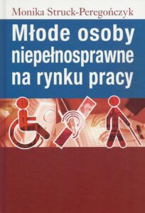 Okładka: Młode osoby niepełnosprawne na rynku pracy