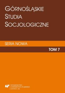 Okładka: Górnośląskie Studia Socjologiczne. Seria Nowa. T. 7