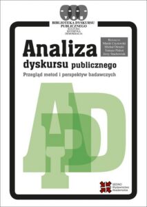 Okładka: Analiza dyskursu publicznego
