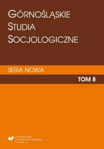 Okładka: Górnośląskie Studia Socjologiczne. Seria Nowa. T. 8