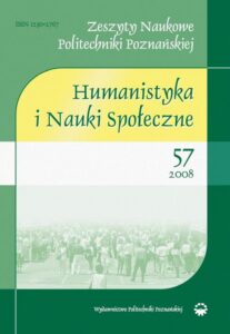 Okładka: Humanistyka i Nauki Społeczne 57