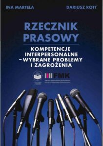 Okładka: Rzecznik prasowy. Kompetencje interpersonalne - wybrane problemy i zagrożenia