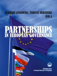 Okładka: Partnerships in European Governance
