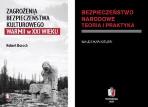 Okładka: WARMIA W CIENIU ZAGROŻEŃ: KULTURA I BEZPIECZEŃSTWO W XXI WIEKU Pakiet 2 książki