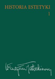 Okładka: Historia estetyki, t.1