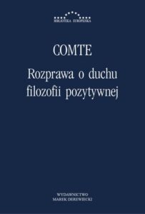 Okładka: Rozprawa o duchu filozofii pozytywnej