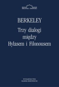 Okładka: Trzy dialogi między Hylasem i Filonousem