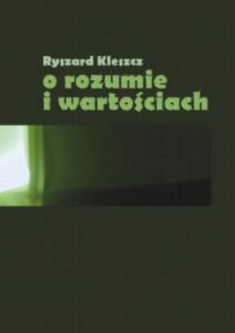 Okładka: O rozumie i wartościach
