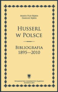 Okładka: Husserl w Polsce. Bibliografia 1895–2010