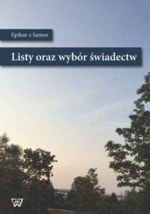 Okładka: Listy oraz wybór świadectw