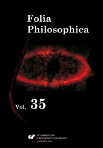 Okładka: Folia Philosophica. Vol. 35