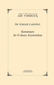 Okładka: Komentarz do „O duszy” Arystotelesa