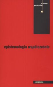 Okładka: Epistemologia współcześnie