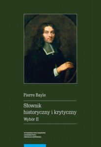 Okładka: Słownik historyczny i krytyczny. Wybór II