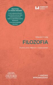 Okładka: Filozofia. Krótkie Wprowadzenie 35