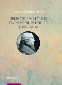 Okładka: Selected Writings from Vilnius Peroid (1804-1816)