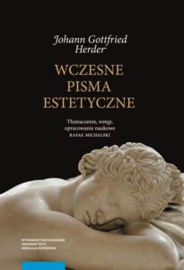 Okładka: Wczesne pisma estetyczne